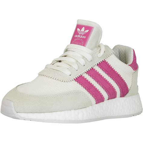 adidas schuhe weiss hinten rosa streifen|rosa Sneaker für Damen .